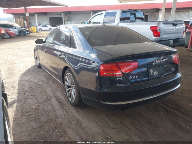 2011 Audi A8 L 4.2 მანქანა იყიდება აუქციონზე, vin: WAURVAFD6BN014268, აუქციონის ნომერი: 46139077