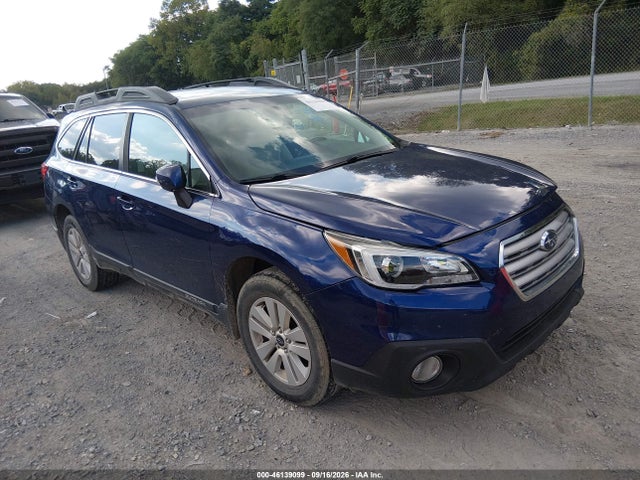 2017 Subaru Outback 2.5i Premium მანქანა იყიდება აუქციონზე, vin: 4S4BSAHCXH3314980, აუქციონის ნომერი: 46139099