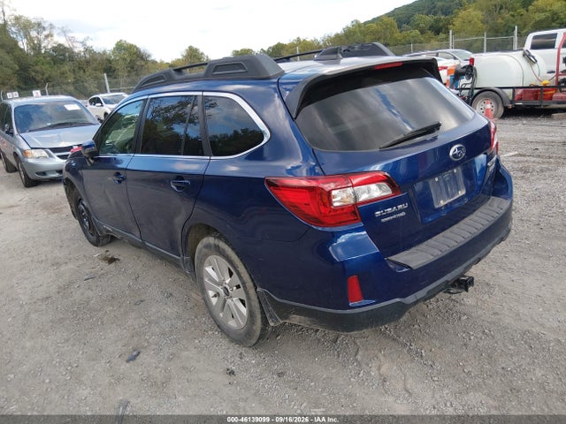 2017 Subaru Outback 2.5i Premium მანქანა იყიდება აუქციონზე, vin: 4S4BSAHCXH3314980, აუქციონის ნომერი: 46139099