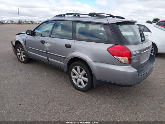 Продажа на аукционе авто 2008 Subaru Outback 2.5i, vin: 4S4BP61C586365102, номер лота: 46139152