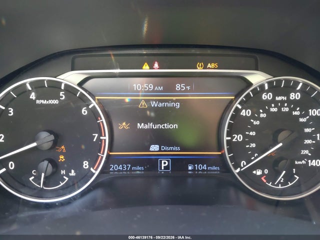 2026 Nissan Altima Sv Fwd მანქანა იყიდება აუქციონზე, vin: 1N4BL4DVXTN321456, აუქციონის ნომერი: 46139176