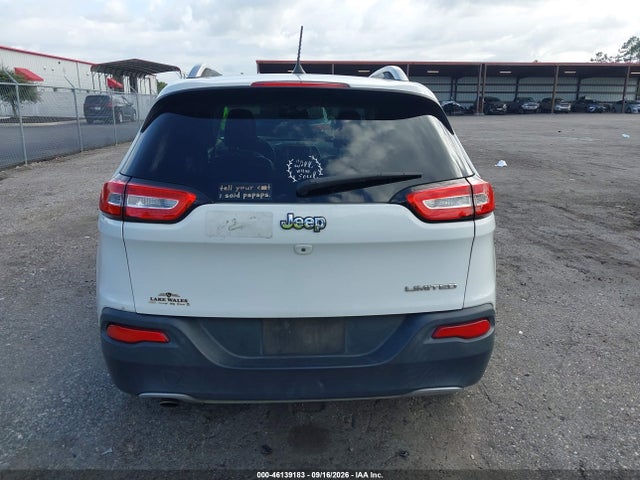 Продаж на аукціоні авто 2016 Jeep Cherokee Limited, vin: 1C4PJLDB3GW211791, номер лоту: 46139183