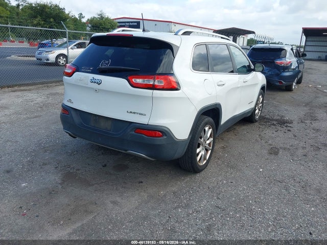 Продаж на аукціоні авто 2016 Jeep Cherokee Limited, vin: 1C4PJLDB3GW211791, номер лоту: 46139183