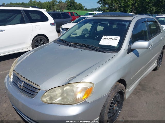46139188 :رقم المزاد ، 1NXBR32E83Z162346 vin ، 2003 Toyota Corolla S مزاد بيع