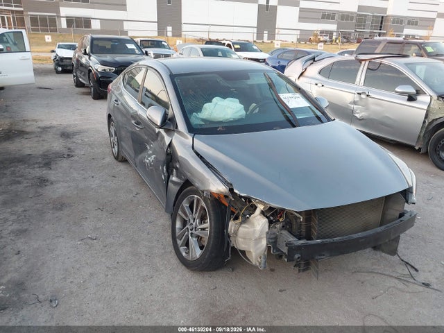 2018 Hyundai Elantra Limited მანქანა იყიდება აუქციონზე, vin: KMHD84LF3JU565592, აუქციონის ნომერი: 46139204