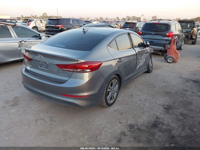 2018 Hyundai Elantra Limited მანქანა იყიდება აუქციონზე, vin: KMHD84LF3JU565592, აუქციონის ნომერი: 46139204