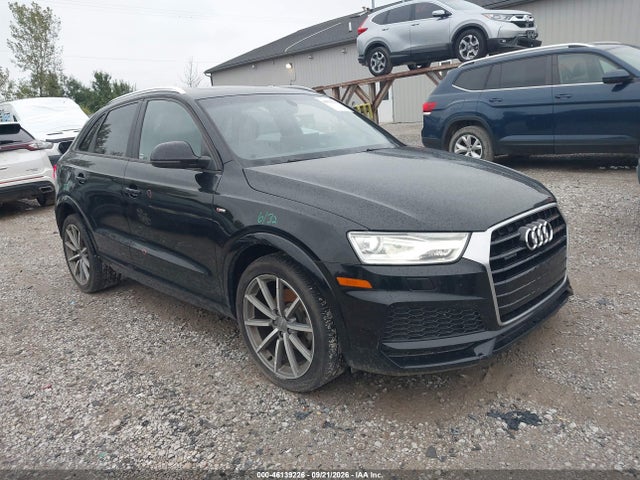 46139226 :رقم المزاد ، WA1ECCFS9JR028913 vin ، 2018 Audi Q3 2.0t Premium/2.0t Sport Premium مزاد بيع