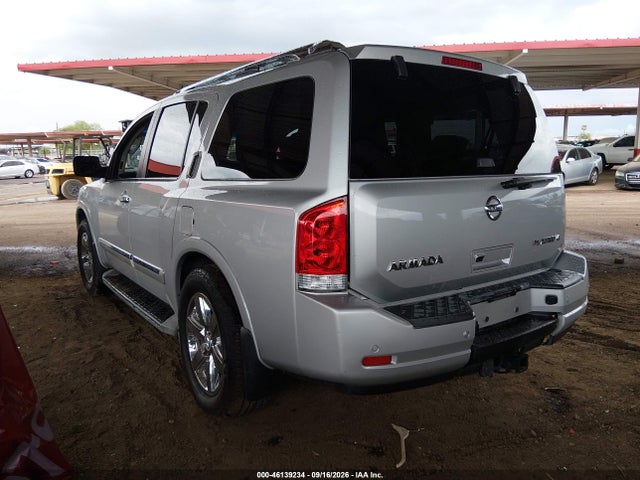 46139234 :رقم المزاد ، 5N1AA0NC8CN601437 vin ، 2012 Nissan Armada Platinum مزاد بيع