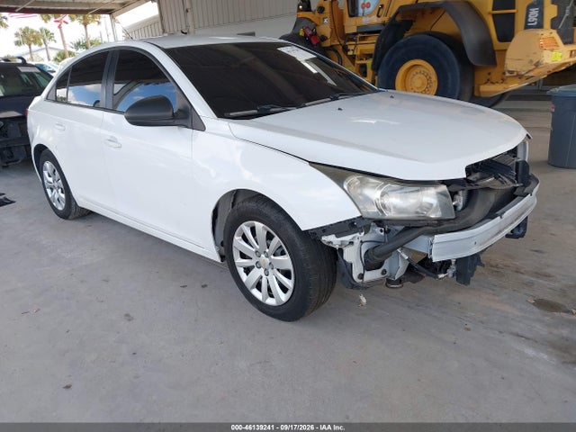 Продажа на аукционе авто 2013 Chevrolet Cruze Ls Auto, vin: 1G1PA5SH7D7324063, номер лота: 46139241