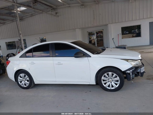 Продажа на аукционе авто 2013 Chevrolet Cruze Ls Auto, vin: 1G1PA5SH7D7324063, номер лота: 46139241