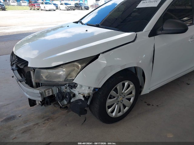Продажа на аукционе авто 2013 Chevrolet Cruze Ls Auto, vin: 1G1PA5SH7D7324063, номер лота: 46139241