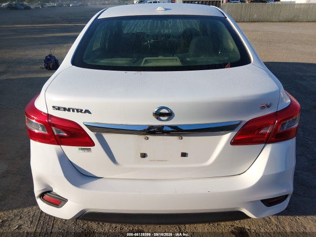 2019 Nissan Sentra Sv მანქანა იყიდება აუქციონზე, vin: 3N1AB7AP9KY409578, აუქციონის ნომერი: 46139399