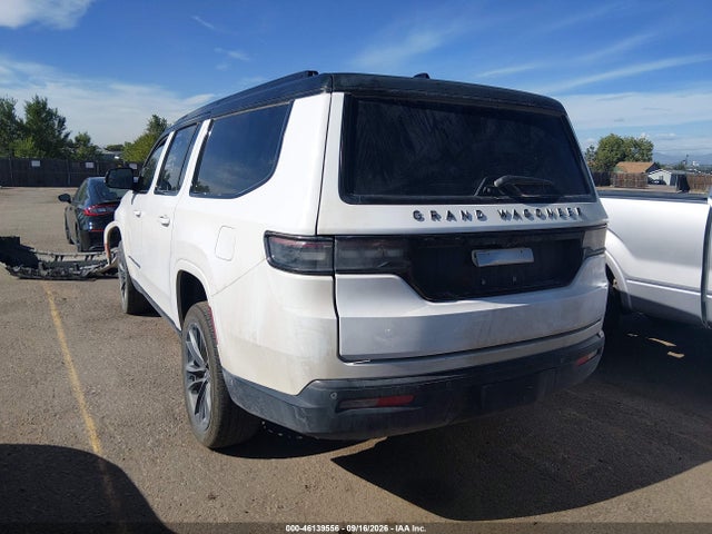 2024 Jeep Grand Wagoneer L Series Ii 4x4 მანქანა იყიდება აუქციონზე, vin: 1C4SJSFP9RS186130, აუქციონის ნომერი: 46139556