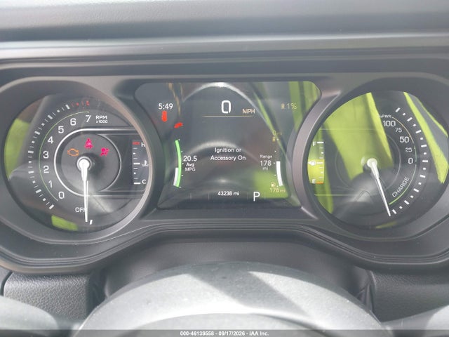 Продаж на аукціоні авто 2024 Jeep Wrangler 4xe Sahara 4xe, vin: 1C4RJXP67RW270392, номер лоту: 46139558
