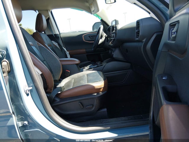 46139588 :رقم المزاد ، 3FMCR9C60NRD89698 vin ، 2022 Ford Bronco Sport Outer Banks مزاد بيع