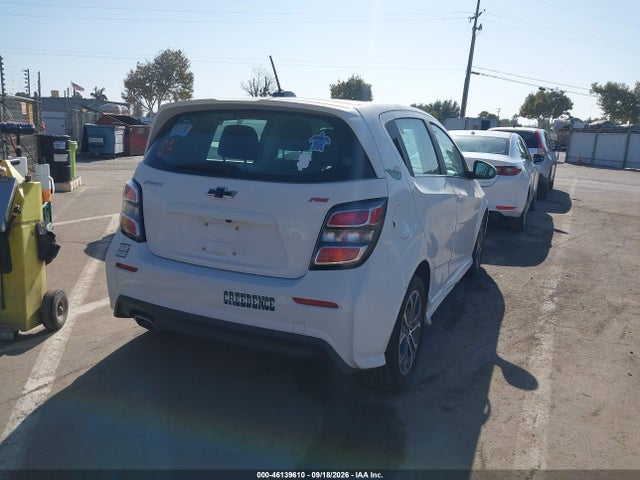 Продажа на аукционе авто 2020 Chevrolet Sonic Fwd  Lt 5-door, vin: 1G1JD6SB3L4103770, номер лота: 46139610