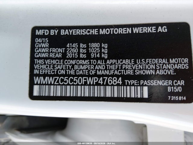 Mini Countryman Cooper S 2015 WMWZC5C50FWP47684 Image 9