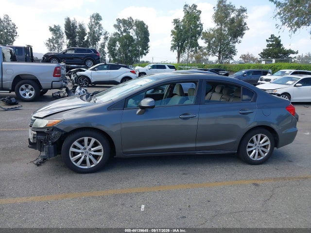 Продаж на аукціоні авто 2012 Honda Civic Ex, vin: 19XFB2F8XCE315588, номер лоту: 46139645