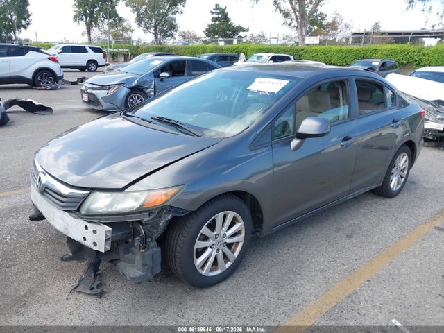 Продаж на аукціоні авто 2012 Honda Civic Ex, vin: 19XFB2F8XCE315588, номер лоту: 46139645