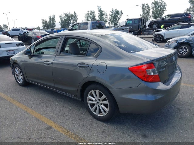 Продаж на аукціоні авто 2012 Honda Civic Ex, vin: 19XFB2F8XCE315588, номер лоту: 46139645