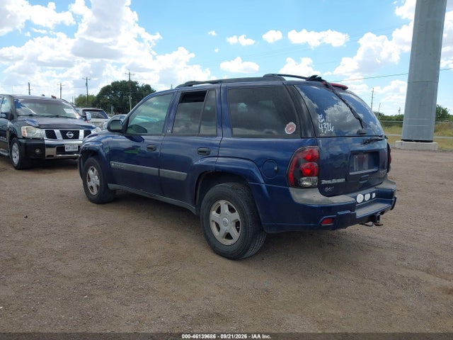 Продаж на аукціоні авто 2003 Chevrolet Trailblazer Ls, vin: 1GNDT13S332224326, номер лоту: 46139686
