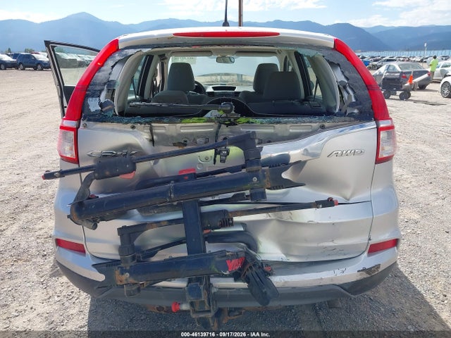 Продажа на аукционе авто 2016 Honda Cr-v Lx, vin: 2HKRM4H33GH640203, номер лота: 46139716