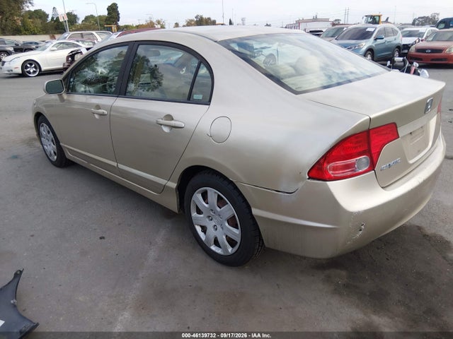 Aukcja sprzedaży 2008 Honda Civic Lx, vin: 1HGFA16548L090975, numer aukcji: 46139732
