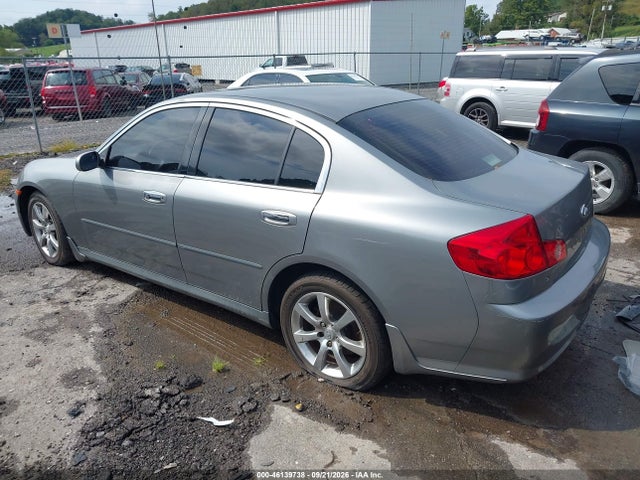 2006 Infiniti G35x მანქანა იყიდება აუქციონზე, vin: JNKCV51F76M606412, აუქციონის ნომერი: 46139738