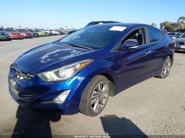 Продаж на аукціоні авто 2014 Hyundai Elantra Limited, vin: 5NPDH4AE9EH511356, номер лоту: 46139771