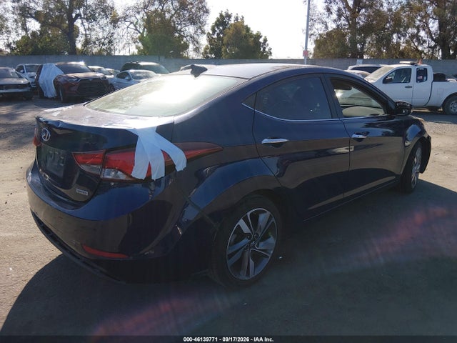 Продаж на аукціоні авто 2014 Hyundai Elantra Limited, vin: 5NPDH4AE9EH511356, номер лоту: 46139771