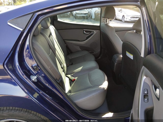 Продаж на аукціоні авто 2014 Hyundai Elantra Limited, vin: 5NPDH4AE9EH511356, номер лоту: 46139771
