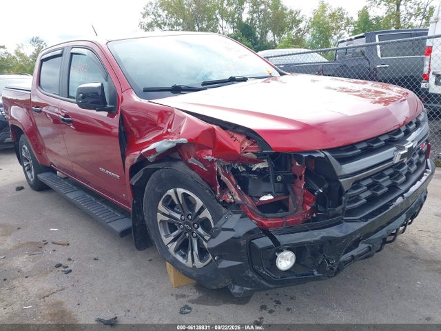 Auction sale of the 2021 Chevrolet Colorado, vin: 1GCGTDENXM1291351, lot number: 46139831