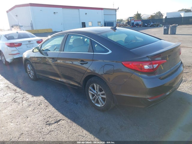 46139845 :رقم المزاد ، 5NPE24AF4FH166964 vin ، 2015 Hyundai Sonata Se مزاد بيع