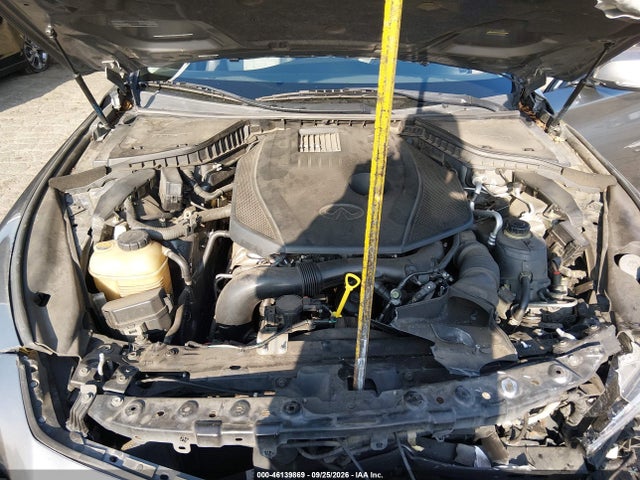 2017 Infiniti Q50 2.0t Base მანქანა იყიდება აუქციონზე, vin: JN1CV7AP0HM641367, აუქციონის ნომერი: 46139869