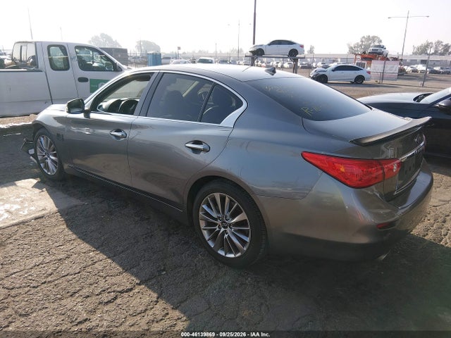 2017 Infiniti Q50 2.0t Base მანქანა იყიდება აუქციონზე, vin: JN1CV7AP0HM641367, აუქციონის ნომერი: 46139869