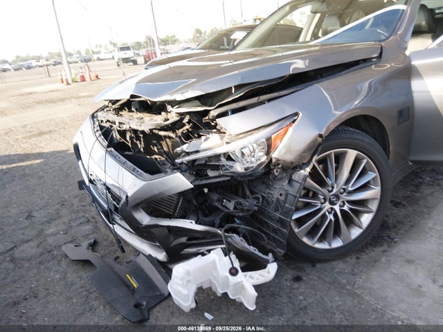2017 Infiniti Q50 2.0t Base მანქანა იყიდება აუქციონზე, vin: JN1CV7AP0HM641367, აუქციონის ნომერი: 46139869