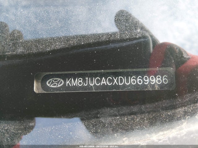 Продажа на аукционе авто 2013 Hyundai Tucson Gls, vin: KM8JUCACXDU669986, номер лота: 46139906
