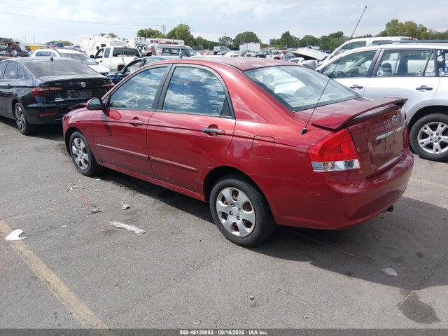 Aukcja sprzedaży 2009 Kia Spectra Ex, vin: KNAFE221095609406, numer aukcji: 46139988