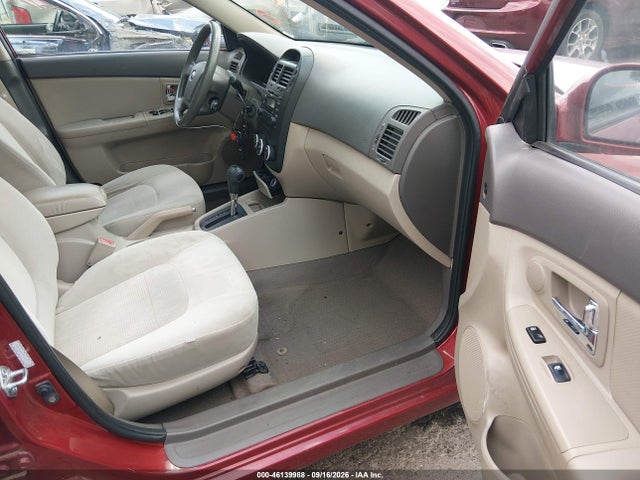 Aukcja sprzedaży 2009 Kia Spectra Ex, vin: KNAFE221095609406, numer aukcji: 46139988