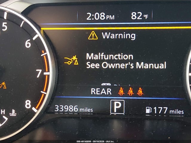1N4BL4CV0PN350844 Nissan Altima Sr Fwd