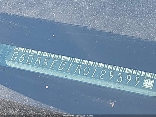 Auction sale of the 2010 Cadillac Cts, vin: 1G6DA5EG1A0129399, lot number: 46140162