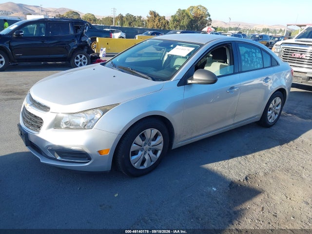 2015 Chevrolet Cruze Ls Auto მანქანა იყიდება აუქციონზე, vin: 1G1PA5SG2F7258841, აუქციონის ნომერი: 46140178