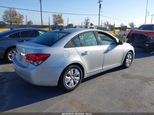 2015 Chevrolet Cruze Ls Auto მანქანა იყიდება აუქციონზე, vin: 1G1PA5SG2F7258841, აუქციონის ნომერი: 46140178