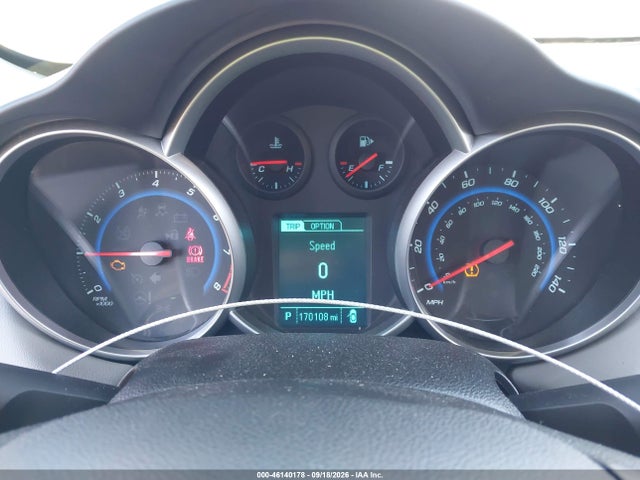 2015 Chevrolet Cruze Ls Auto მანქანა იყიდება აუქციონზე, vin: 1G1PA5SG2F7258841, აუქციონის ნომერი: 46140178