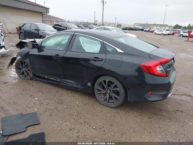 Aukcja sprzedaży 2019 Honda Civic Lx, vin: 2HGFC2F66KH591685, numer aukcji: 46140248