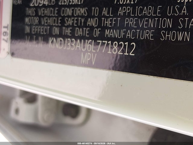 KIA SOUL EX 2020 KNDJ33AU6L7718212 Image 9