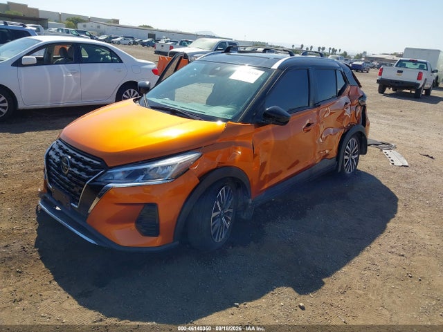46140350 :رقم المزاد ، 3N1CP5CV9ML544828 vin ، 2021 Nissan Kicks Sv Xtronic Cvt مزاد بيع