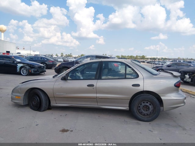 2002 Pontiac Sunfire Se მანქანა იყიდება აუქციონზე, vin: 1G2JB524427329312, აუქციონის ნომერი: 46140363