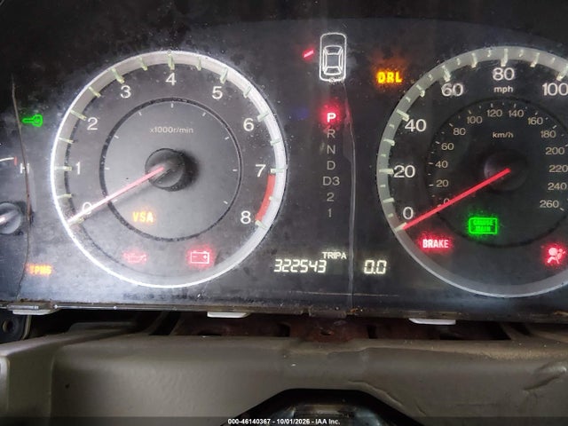 46140367 :رقم المزاد ، 1HGCP26809A121475 vin ، 2009 Honda Accord 2.4 Ex-l مزاد بيع