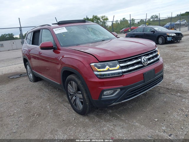2019 Volkswagen Atlas 3.6l V6 Sel მანქანა იყიდება აუქციონზე, vin: 1V2MR2CA3KC538134, აუქციონის ნომერი: 46140386